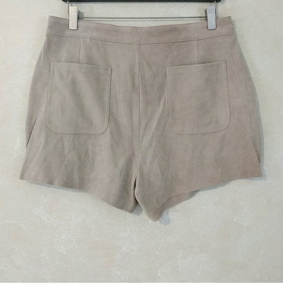 Rag & Bone Stone Suede Lace Up Leather Shorts women’s size 30 - Picture 7 of 9